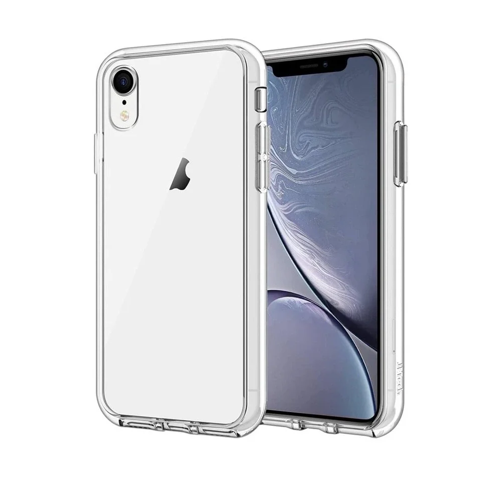 New JETech Case for iPhone XR 6.1-Inch, Non-Yellowing Shockproof Phone Bumper Co